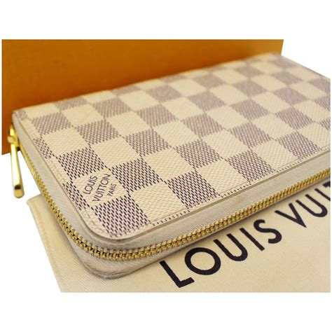 lv long wallet damier